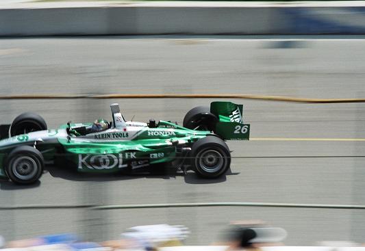 Paul Tracy whizzing by